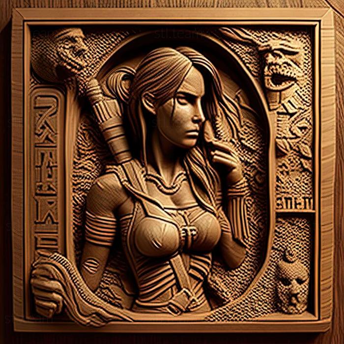 3D модель Гра Tomb Raider 3: Пригоди Лари Крофт (STL)